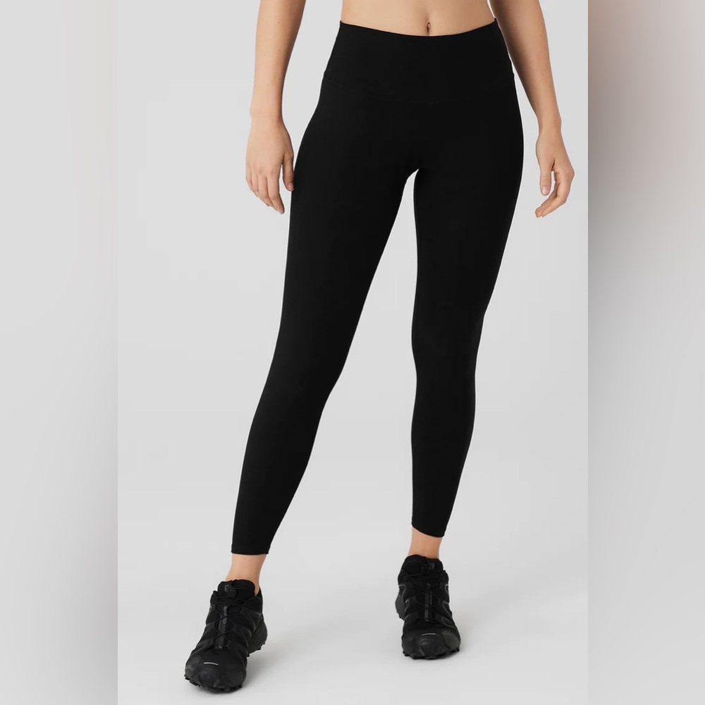 NWOT Alosoft High Waist 7/8 Highlight Legging in Black